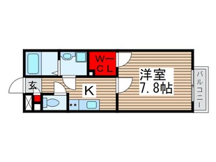 アムールブションの物件間取画像